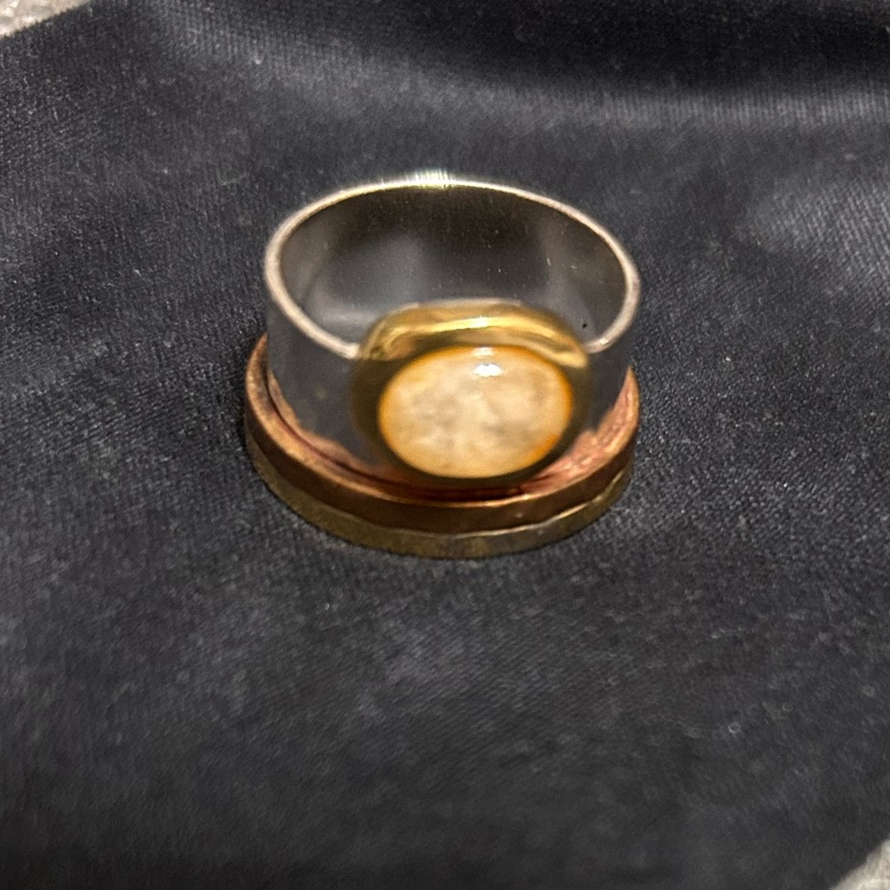 Silpada three-tone ring. Size 10